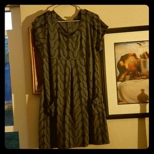 Retro plus size mod dress mod dress